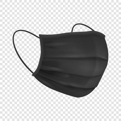 向量3d真实空白一次性呼吸呼吸医院污染保护面罩特写隔离。冠状病毒检疫:2019-nCoV, COVI