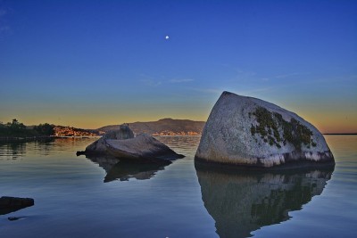 天空，大海和海滩