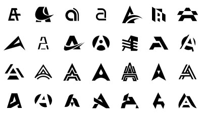 抽象标志集合与字母A