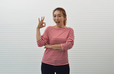 微笑的表情