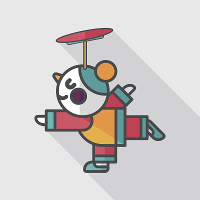 中国新年扁平图标