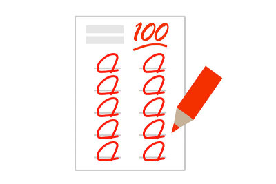 100点