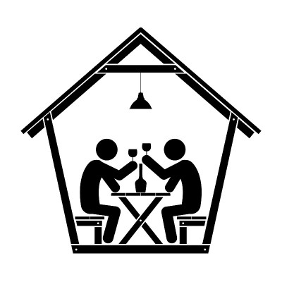 一套简笔画，矢量插图。