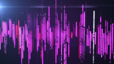 声波彩色光音频信号设计。