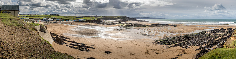 Crooklets beach Bude in North Cornwall