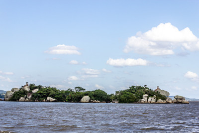 白石岛和怪坝湖