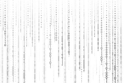 streaming of binary code numbers technology backgr