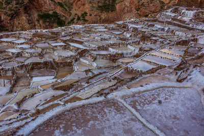 Salar de Maras，秘鲁印加圣谷。