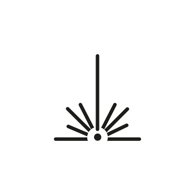 激光线图标