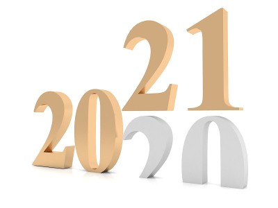 2021年新年，3d渲染