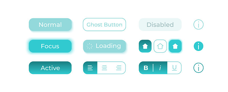 Setting choices UI elements kit