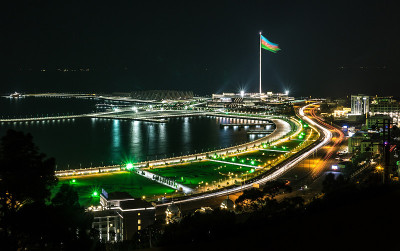 巴库的夜景
