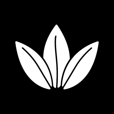 茶叶暗色模式字形图标