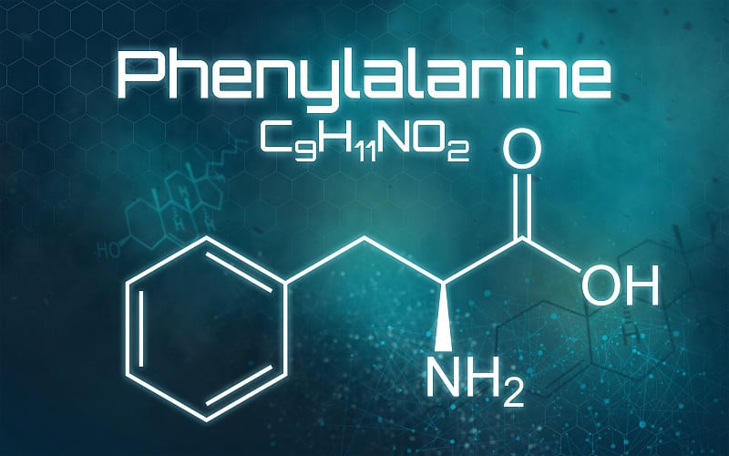 未来背景下苯丙氨酸的化学式