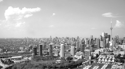 空中多伦多,全景