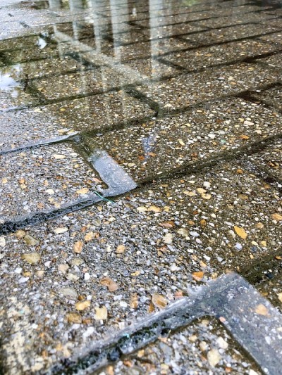 走着走着下雨了