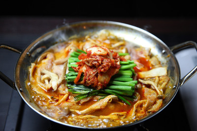 泡菜猪肉火锅
