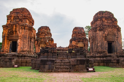 泰国Muangtam Castle或Prasat Muang Tam, Buri Ram