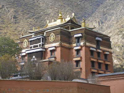 拉卜楞寺院