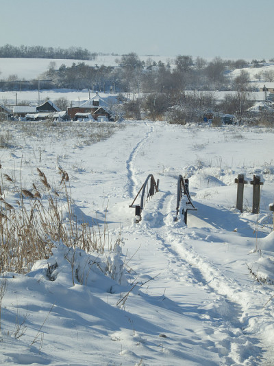 雪村中的小路