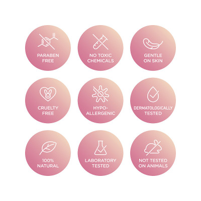 Cosmetics round isolated product vector icon set, 