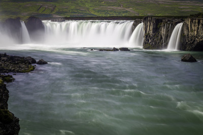 Godafoss，美丽的瀑布