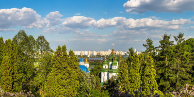 基辅和Vydubychi修道院