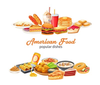 美国食品的