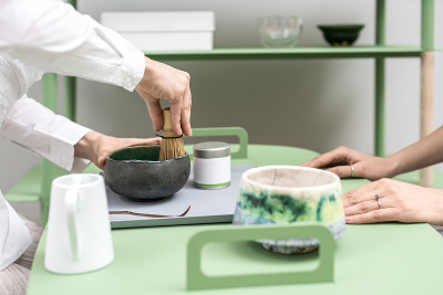制作绿茶抹茶