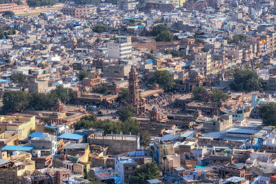 萨达市场和ghanta ghar