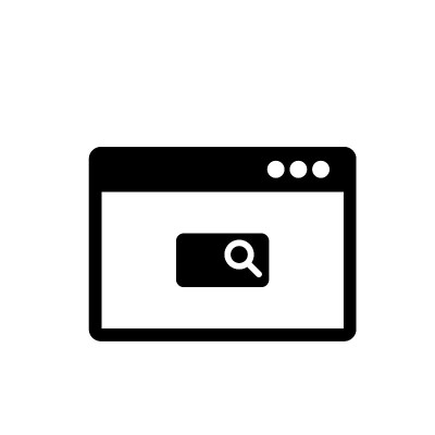 浏览器网页图标(矢量图)