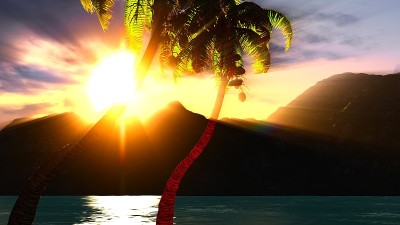 夏威夷岛的天堂