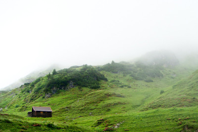 高山草甸小屋