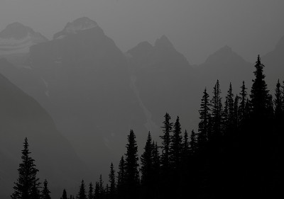 森林山谷