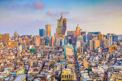 澳门的城市。