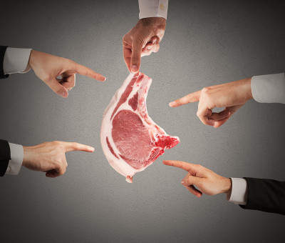 对肉类的消极判断