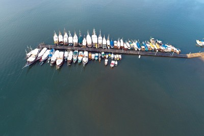 Paraty，巴西里约热内卢鸟瞰图