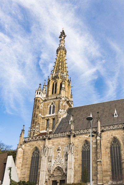 Tower of Frauenkirche. Church in Esslingen am Neck