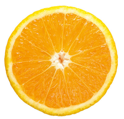 橙色