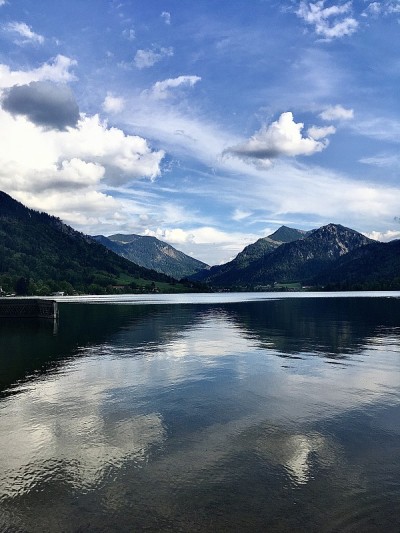 Schliersee，上巴伐利亚，德国
