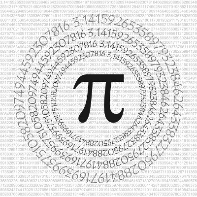 圆周率符号上的数学常数无理数，希腊字母，背景