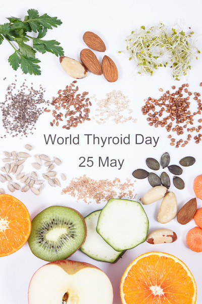 5月25日是世界甲状腺日，最好的食物是健康甲状腺的维生素来源
