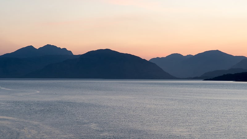 Ardnamurchan mountainscape