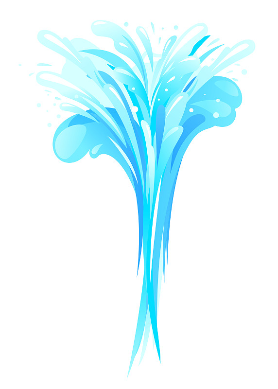 水溅花束插图