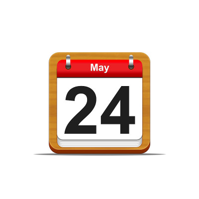 5月24日。