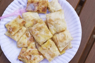印度薄饼或烤面团