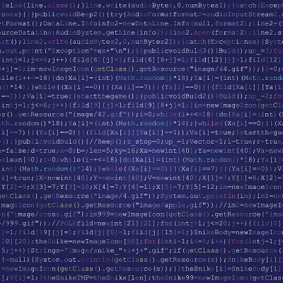 矢量插图的抽象背景与java代码