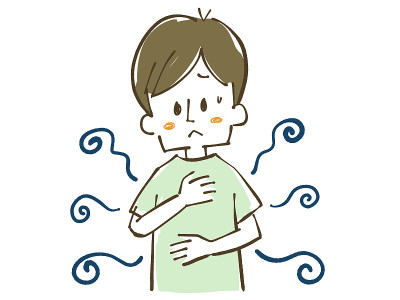 患有体臭、衣服臭或压力的男性