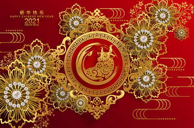 2021年中国新年。