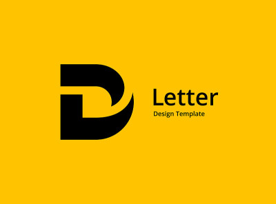 字母D标志图标